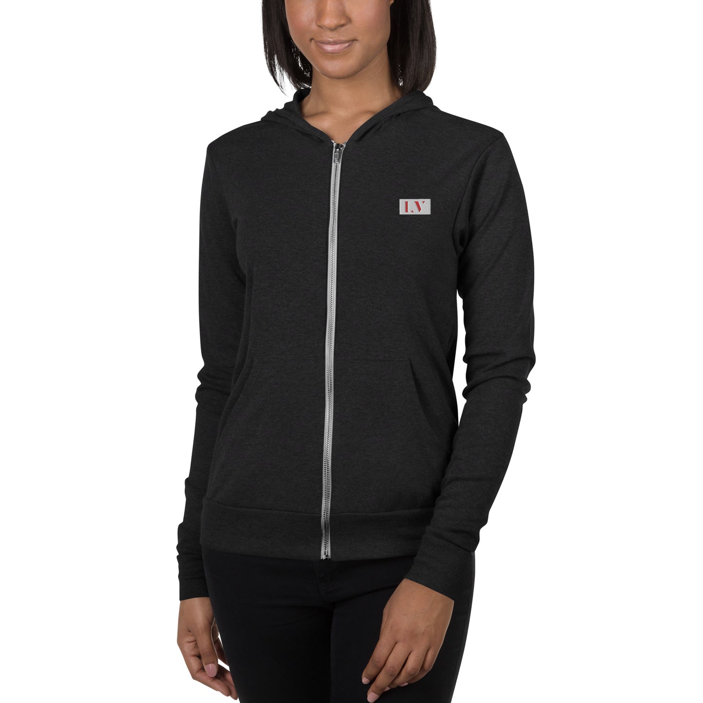 Unisex zip hoodie