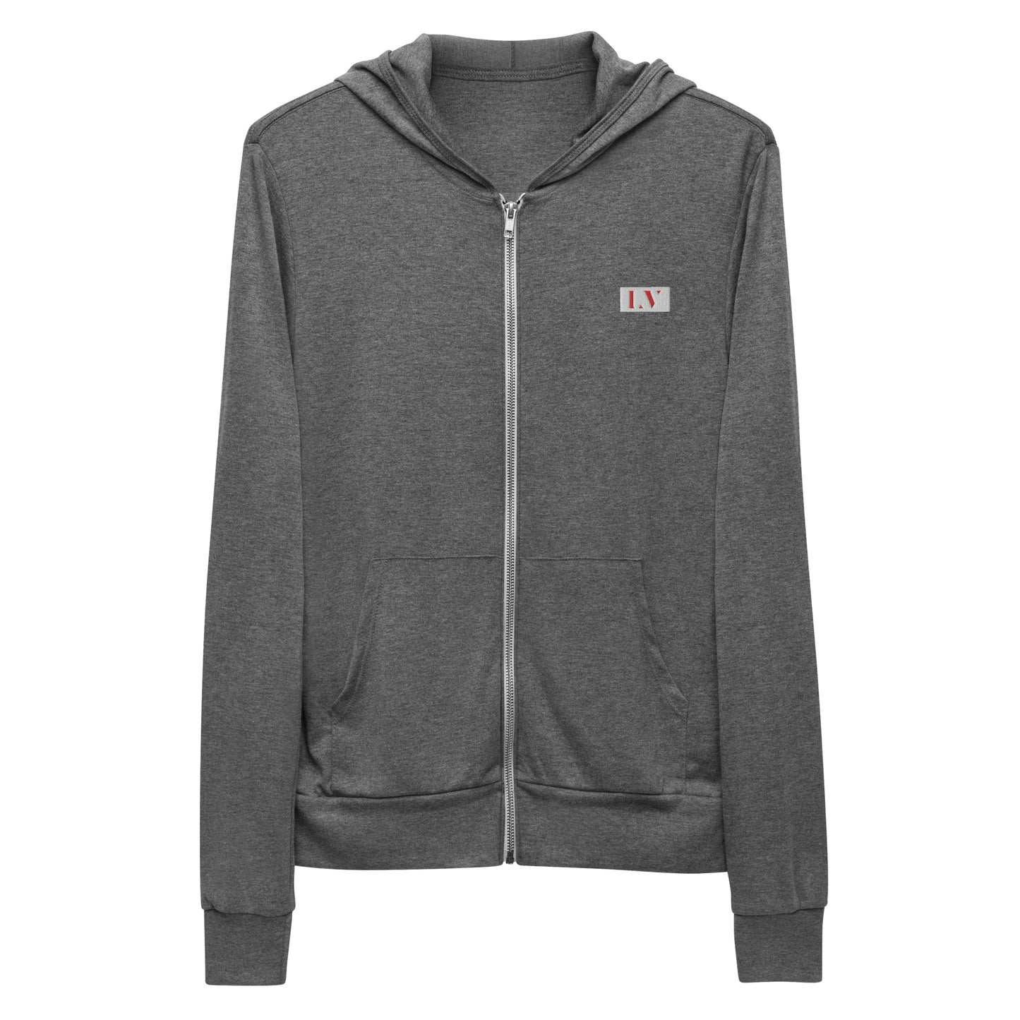 Unisex zip hoodie