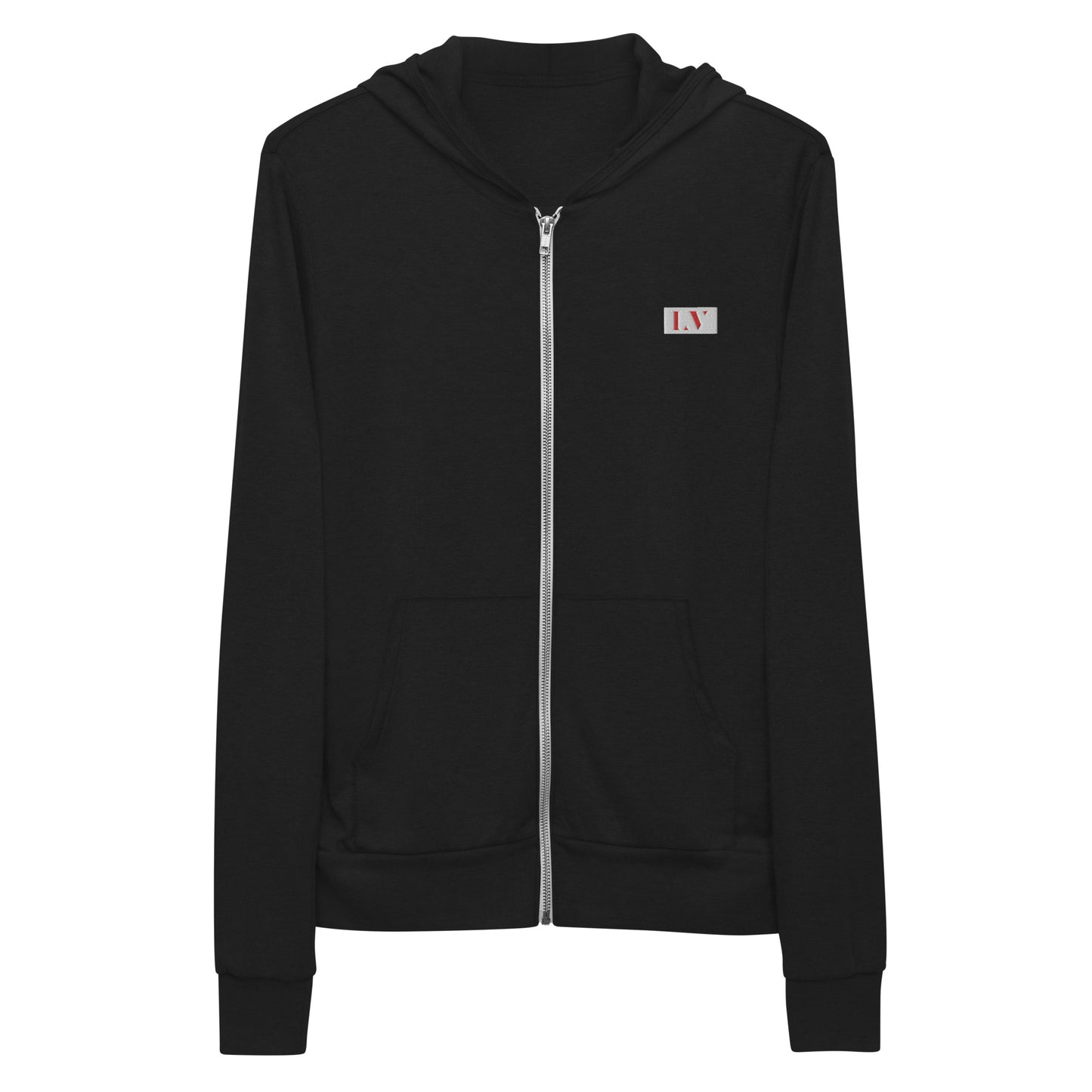 Unisex zip hoodie